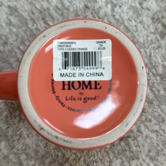 LIFE IS GOOD Daisy Coffee Mug " Do What You Like. Life What You Do"- Like New - Picture 4 of 5